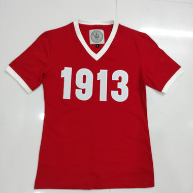 1913 V-Neck Ringer
