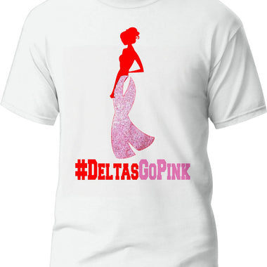 Breast Cancer Awareness Delta Shirt