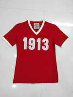 1913 V-Neck Ringer